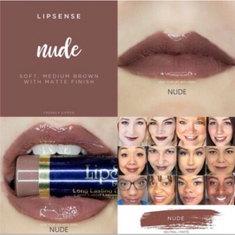 LipSense AUTHENTIC Long Lasting Lip Color Full Size – Nude | Discon. MSRP = $32